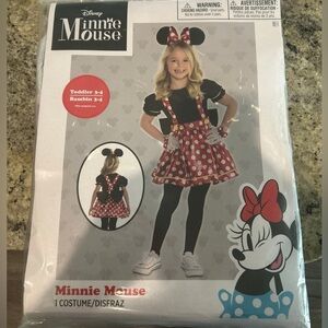 Disney Minnie Mouse Red Polka Dot Dress